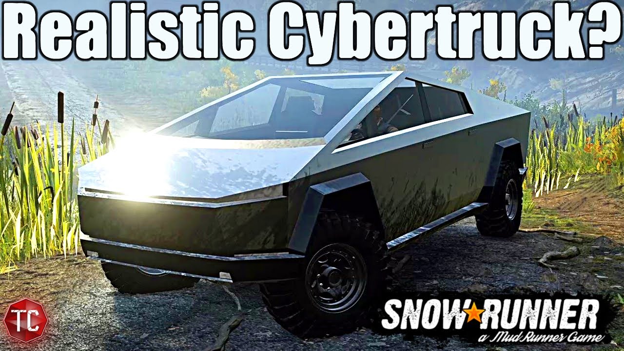 SnowRunner: REALISTIC Tesla Cybertruck!?