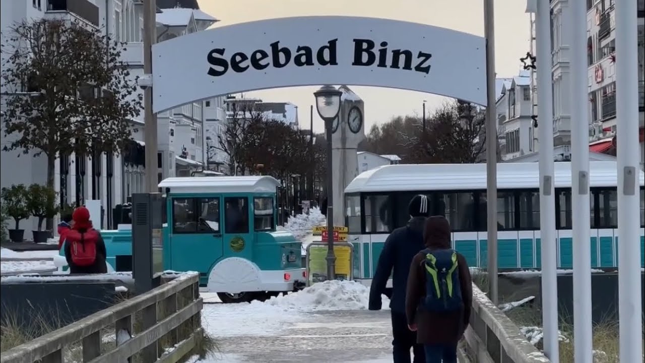 Ostseeurlaub im Winter - Binz zur Weihnachtszeit - Insel Rügen - Foto/Video Tour - 2023