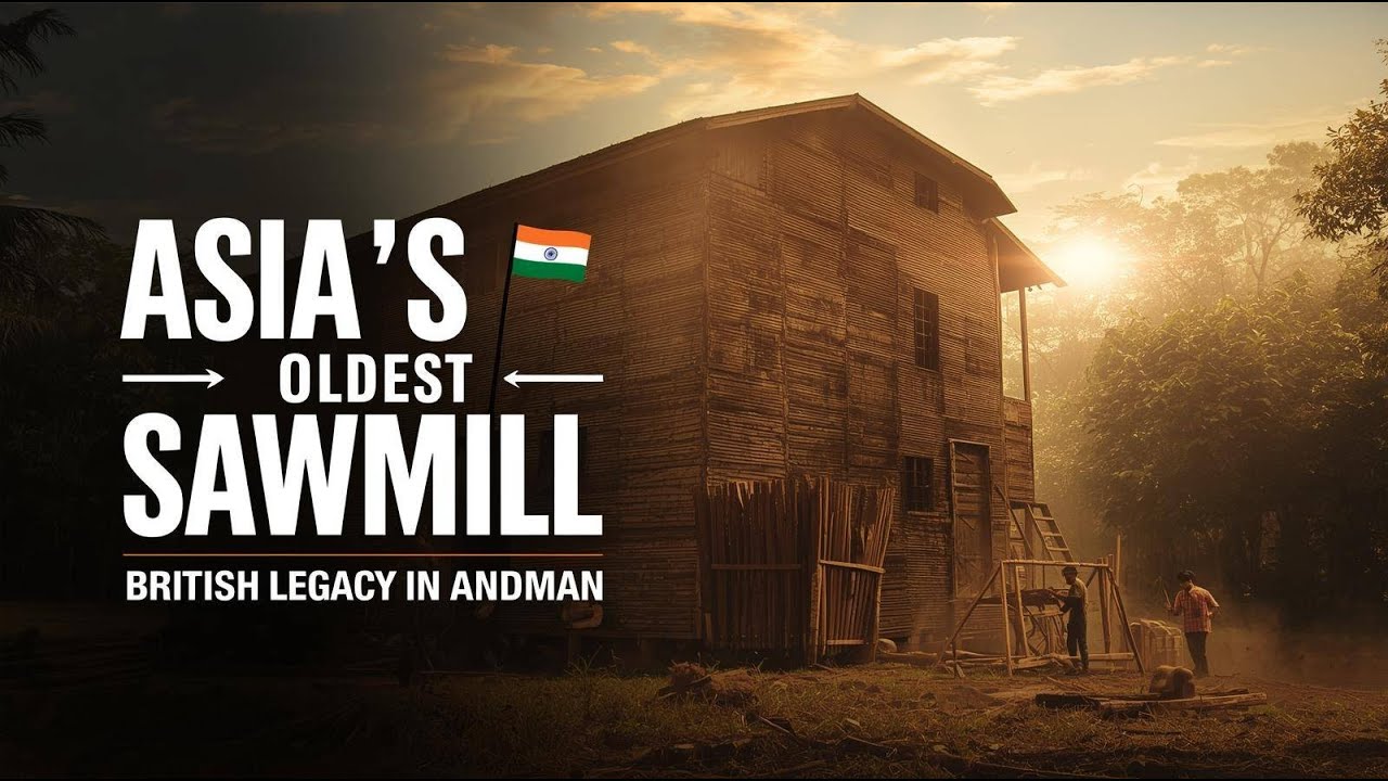 “Chatham Saw Mill – Untold Story of Andaman’s Wooden Empire”