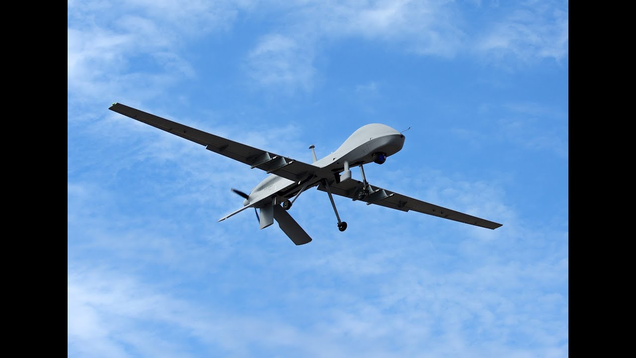 First flight of the MQ-1C Gray Eagle at the National Training Center