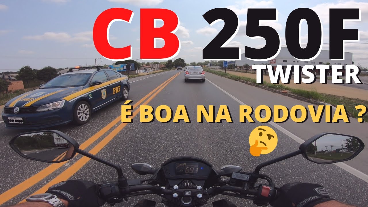 CB 250 TWISTER É BOA NA RODOVIA?