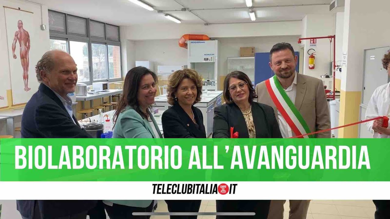 Inaugurato biolaboratorio al liceo Segr&egrave; di Mugnano grazie alla vittoria di un concorso nazionale