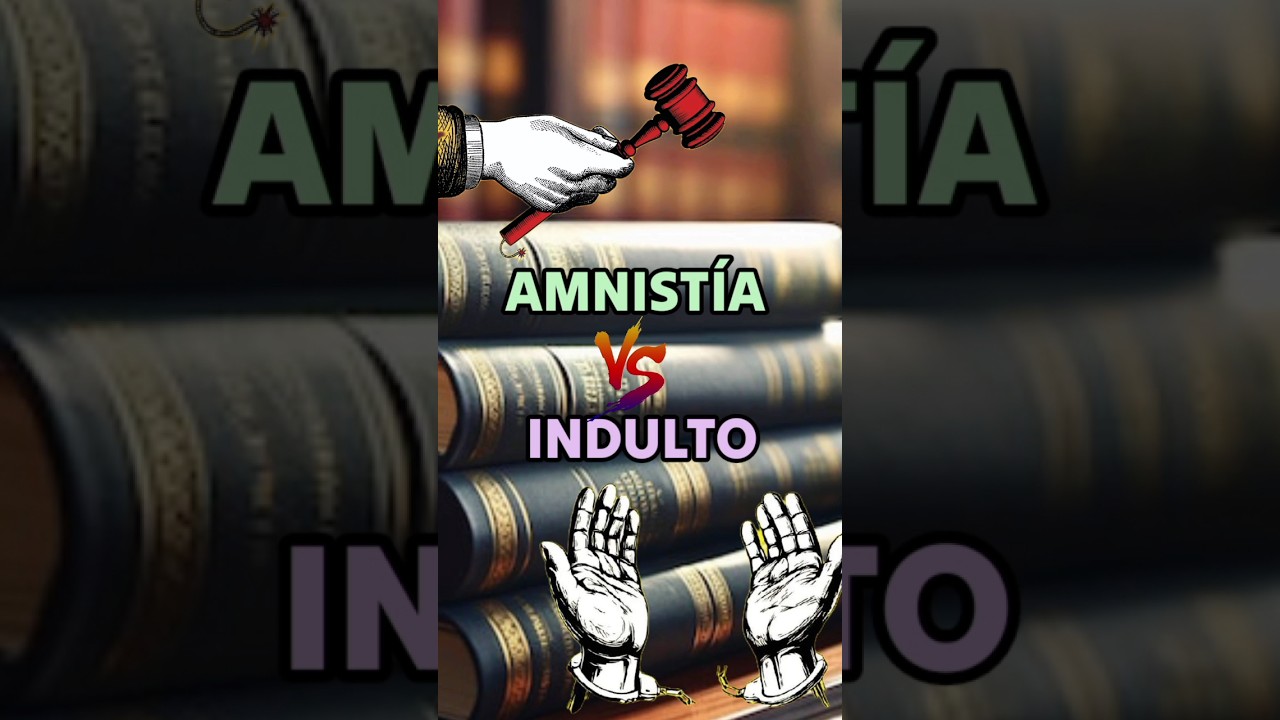 DIFERENCIA ENTRE AMNISTIA E INDULTO⚖️✨ #amnist&iacute;a #indulto #derecho