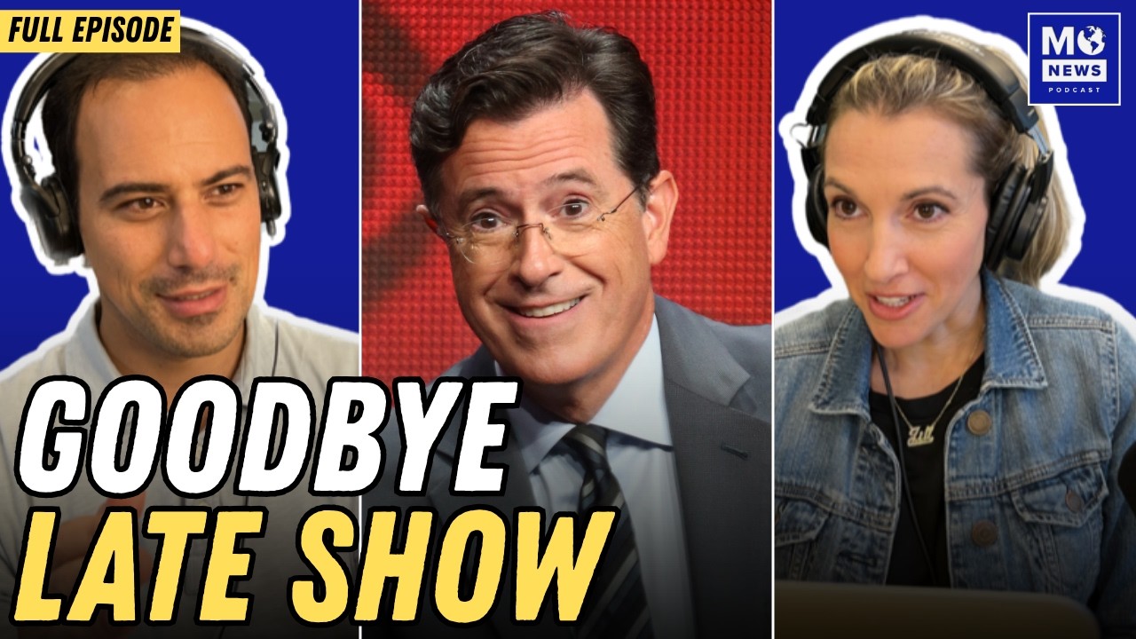 Последнее послание Стивена Кольбера по случаю закрытия &laquo;The Late Show&raquo; + главные новости дня