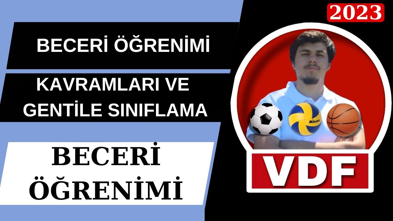 1) BECERİ ÖĞRENİM KAVRAMLARI VE GENTİLE SINIFLAMA - BESYO ÖABT 2023 (BECERİ ÖĞRENİMİ)