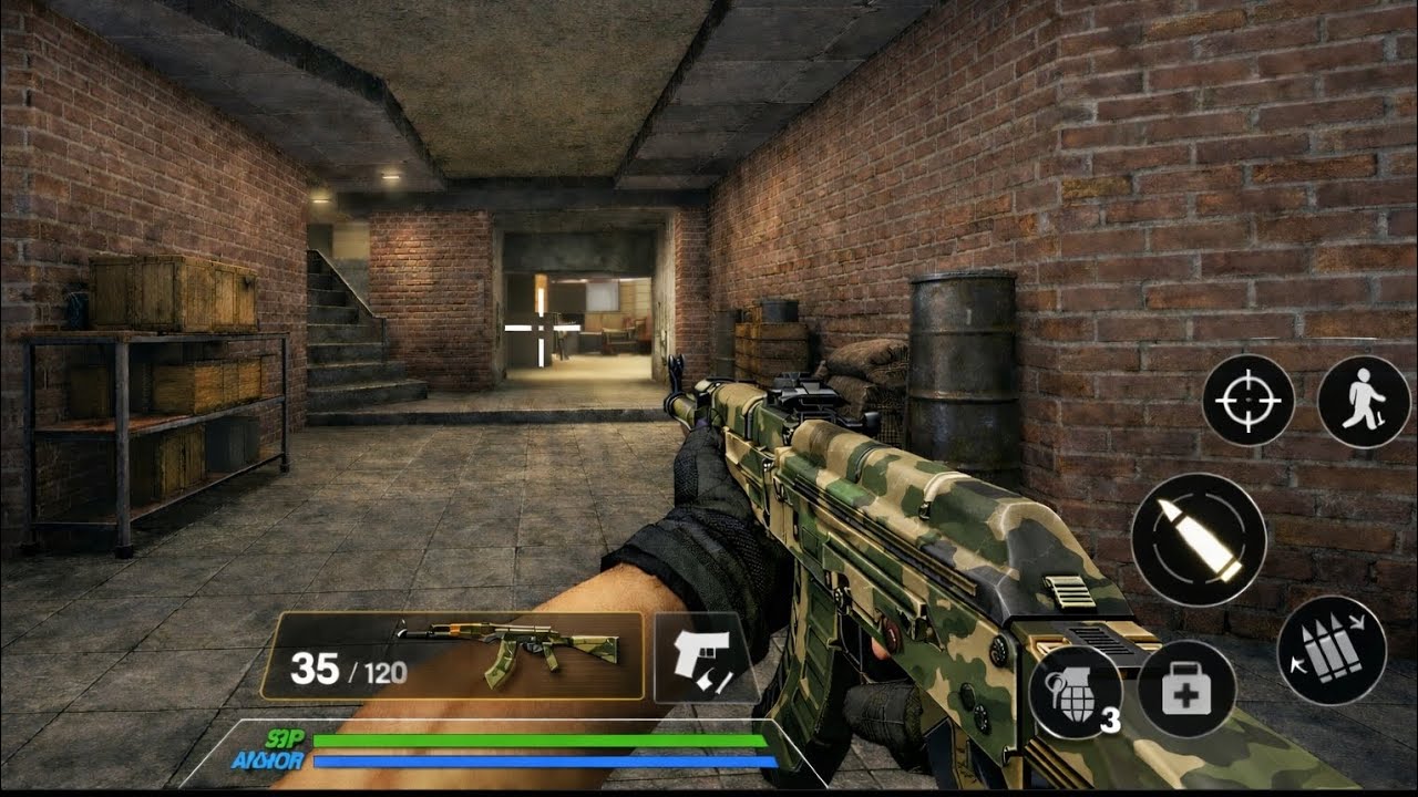 Intense FPS Gameplay with AK-47 | Epic Close-Range Battle 🔥 #27
