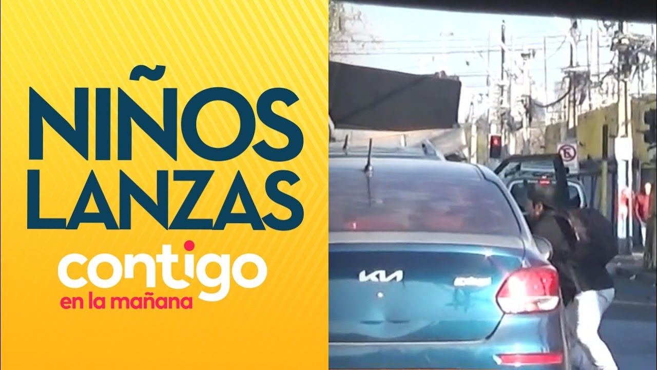 ROBAN A AUTOS: Los niños lanzas que atemorizan a Barrio Franklin - Contigo en la Mañana