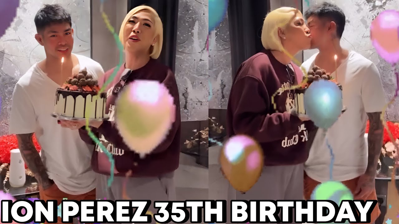 Ion Perez 35th Birthday❤️Napa-IYAK ng Supresahin at Maghanda si Vice Ganda Para sa Kanyang 35th Bday
