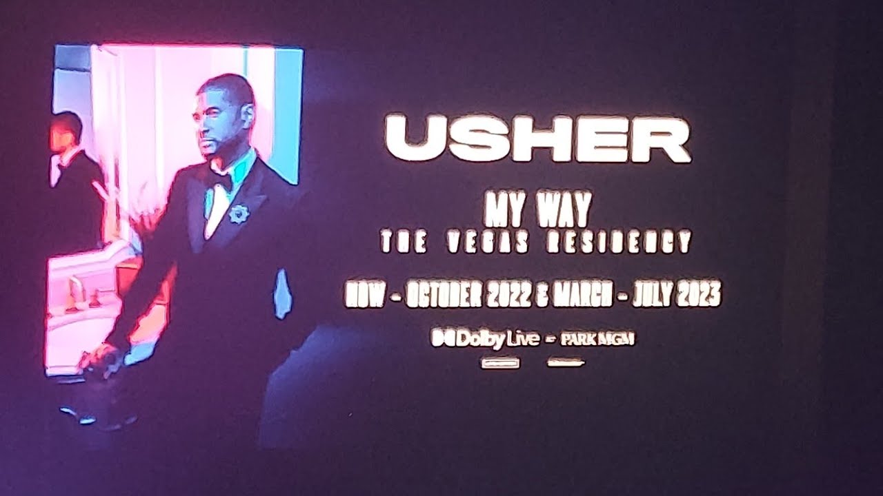 Full Video, Usher Concert Live @ Park MGM Dolby Theater Las Vegas/ LV Strip Saturday, Aug 27, 2022!