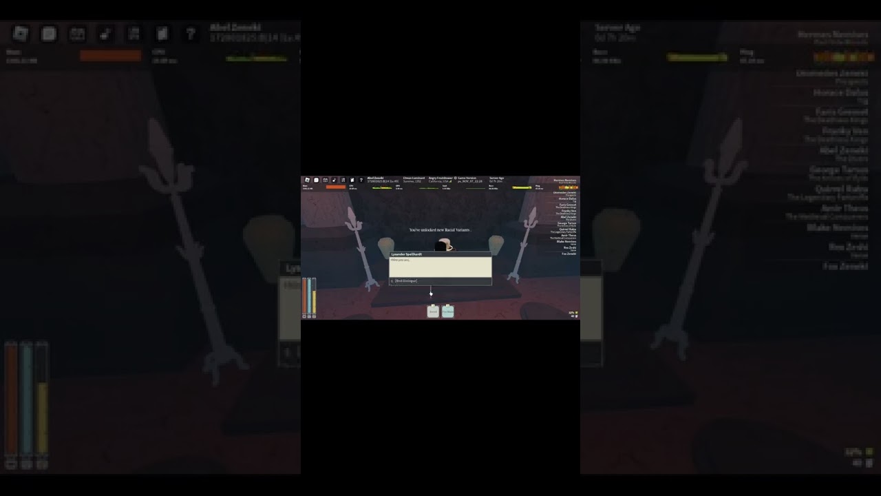 Getting the New Race Variants in Deepwoken Hallowtide Event 