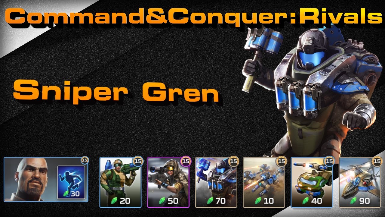 C&C Rivals: Sniper Grens!
