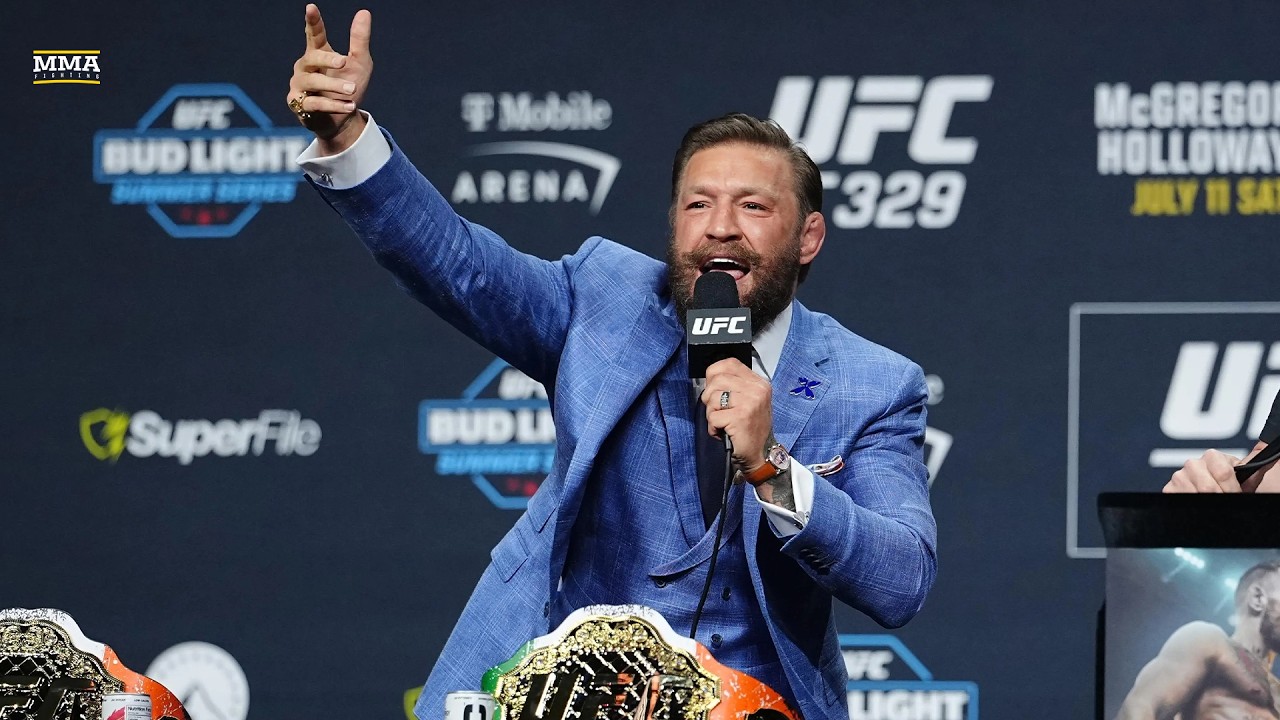 Full UFC 329 Press Conference | Conor McGregor vs. Max Holloway 2 | MMA Fighting