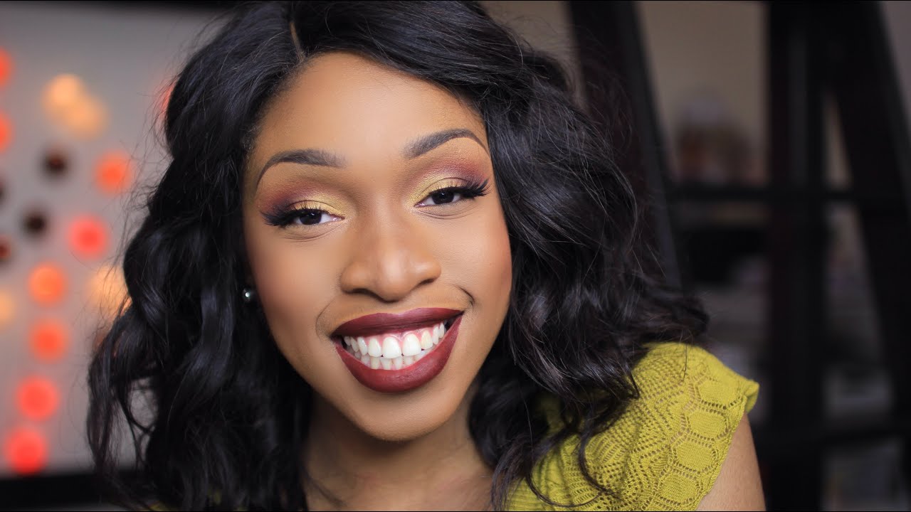 Maquillage peau noire | Tutoriel maquillage yeux