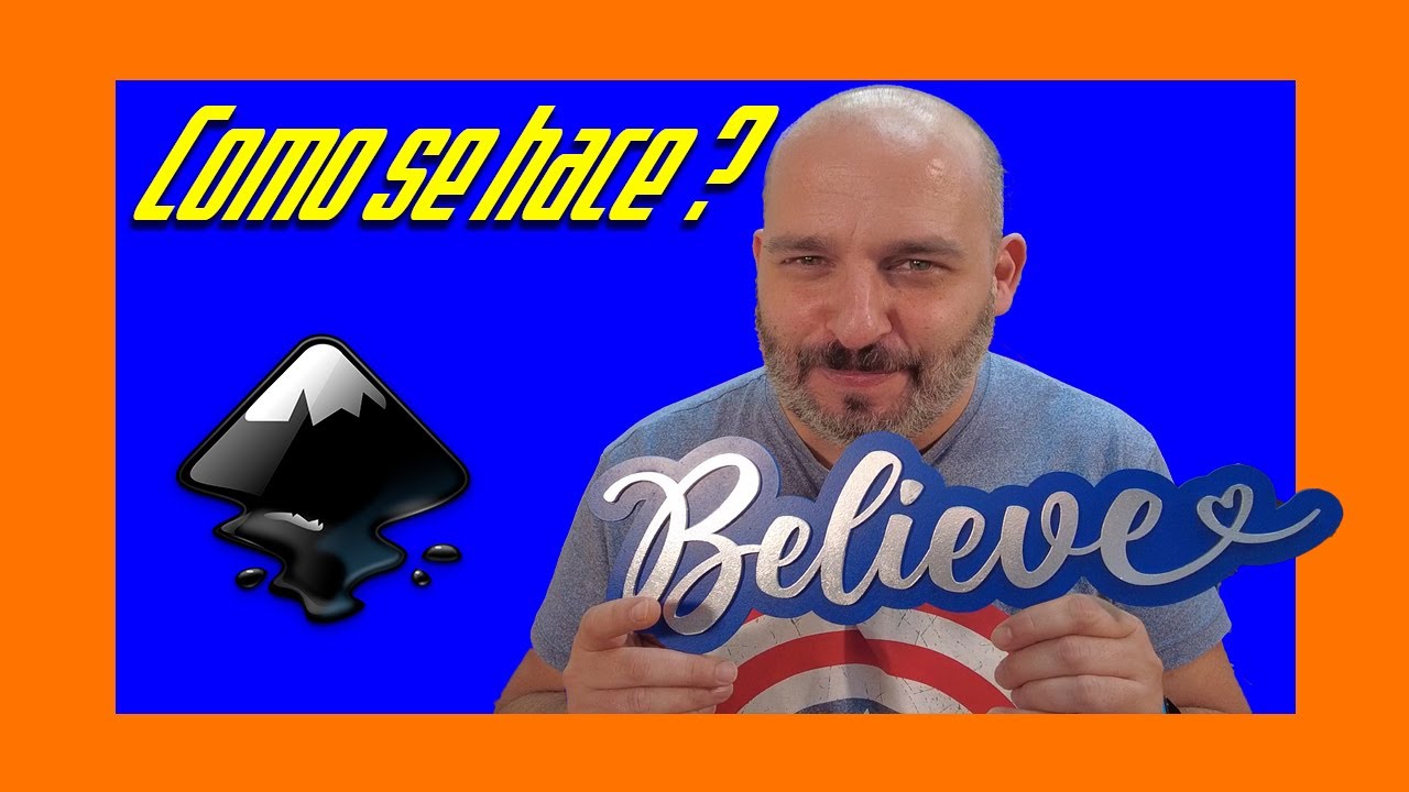 Saca el Contorno del texto para corte l&aacute;ser - Inkscape