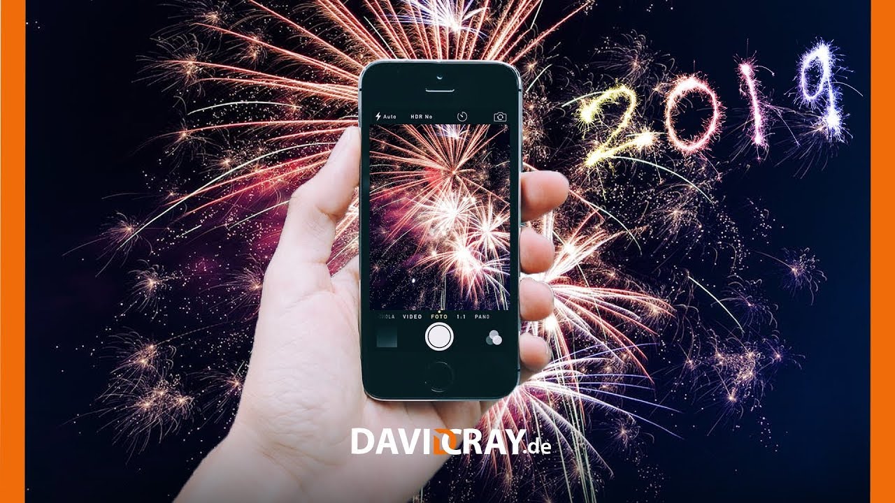 Genialer Trick! Feuerwerk fotografieren mit dem Smartphone