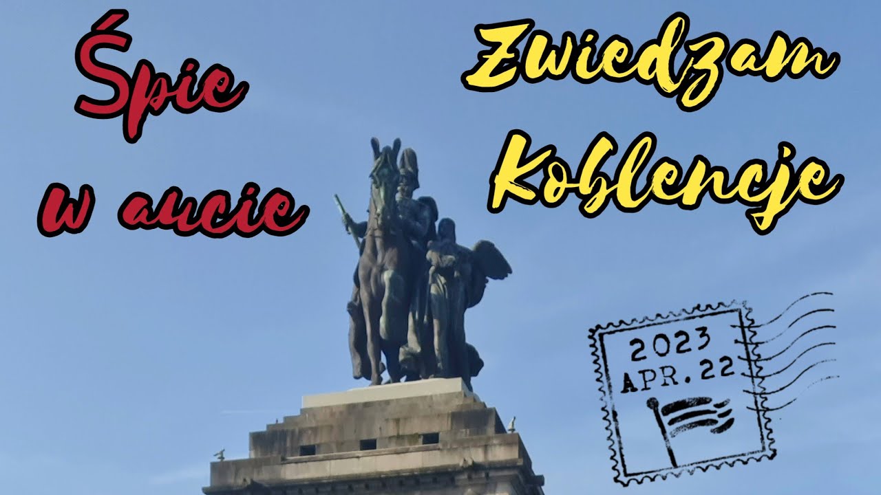 Zwiedzam Koblencję i śpię w aucie 😲 | Niezwykła przygoda  solo