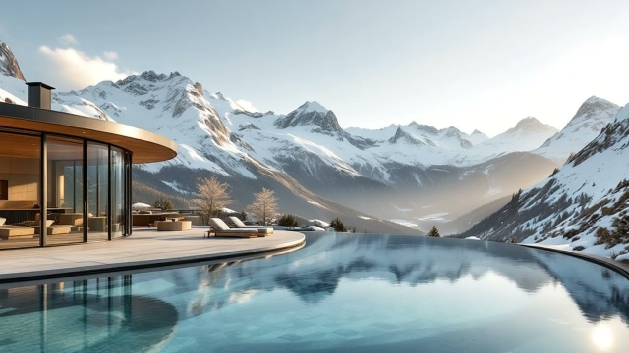 스위스 알프스에서 맞는 아침 🏔️ 마음이 편안해지는 1시간 로파이 (Waking up in Swiss Alps 🇨🇭 Relaxing Lofi 1 Hour)