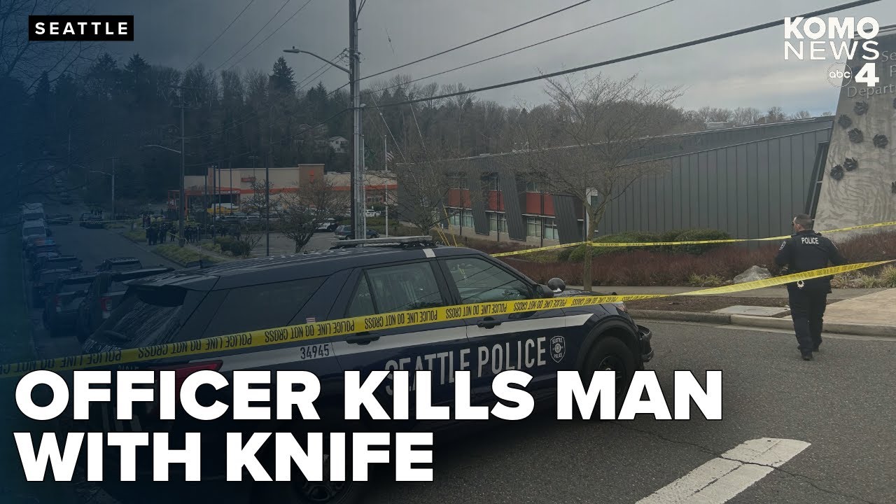 Seattle police officer shoots and kills man with knife after de-escalation fails