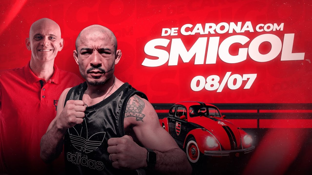De Carona com Smigol com José Aldo