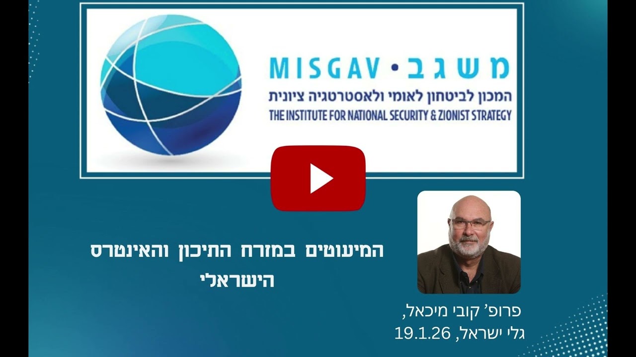 המיעוטים במזרח התיכון והאינטרס הישראלי | פרופ' קובי מיכאל בגלי ישראל, 19.1.26
