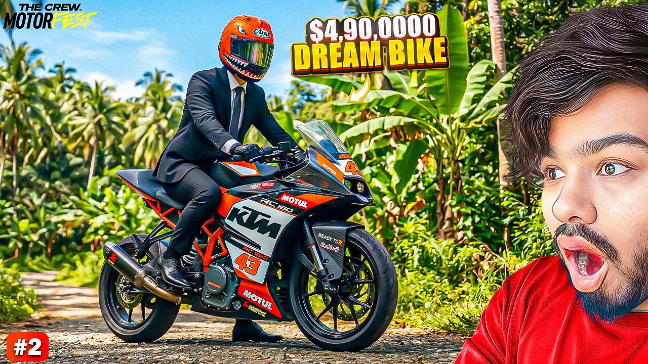 THIS IS THE EXTREMELY POWERFUL KTM BIKE! 🔥| The Crew Motorfest #2