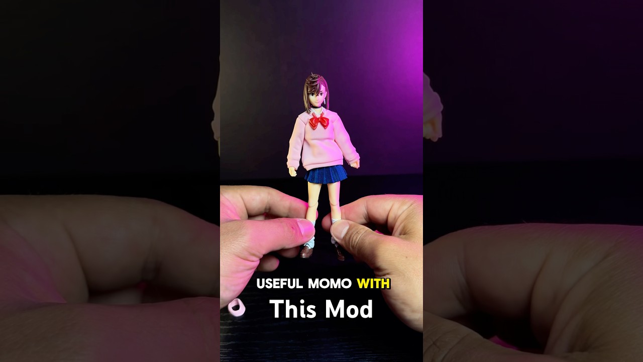 Давайте изменим SHFiguarts Momo Ayase - Как это сделать: Лучший внешний вид, лучшая артикуляция, ...
