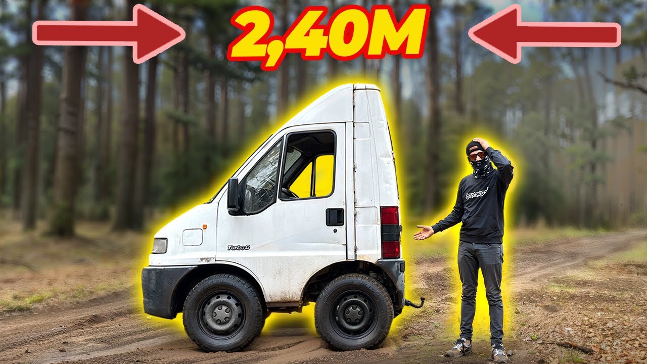 SKR&Oacute;CILIŚMY PEUGEOTA BOXERA O 307 CM! NAJKR&Oacute;TSZY BUS NA ŚWIECIE!