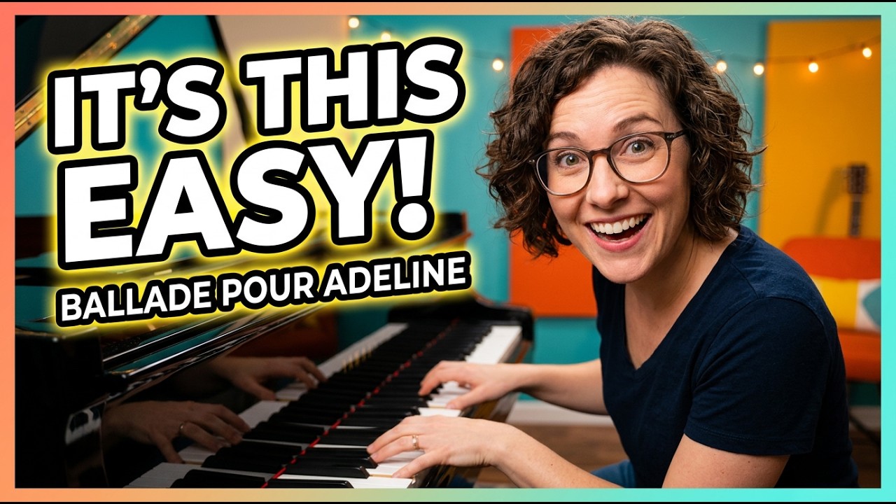 Ballade Pour Adeline / Piano / Parte 1 / Solo