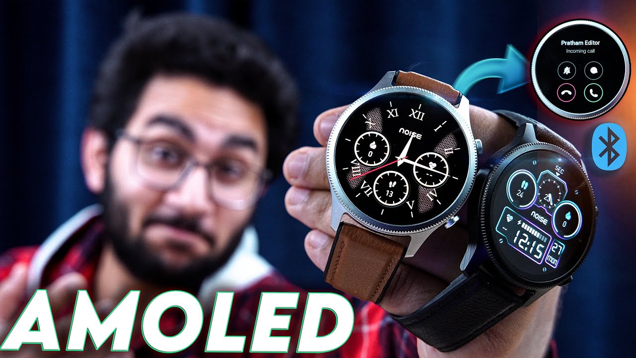 Round Dial Classy Looks With AMOLED Display | Noisefit Halo Smartwatch