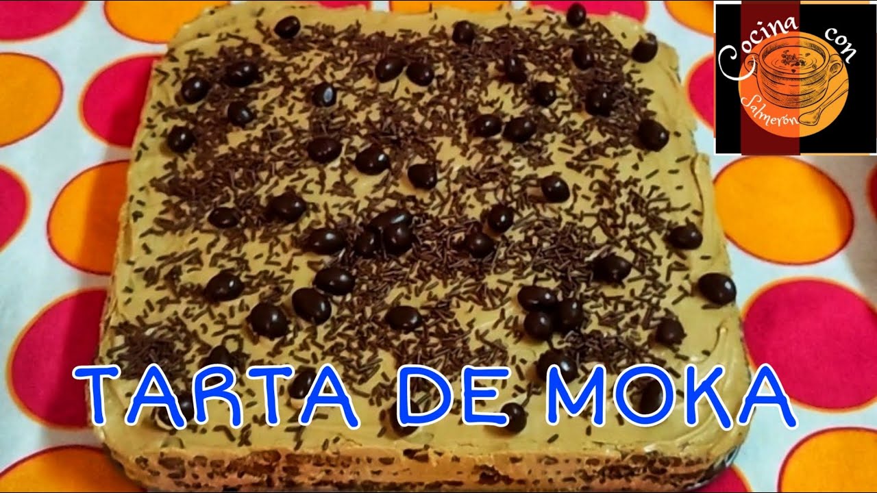 Tarta de Galletas de Moka - Tarta de la Abuela