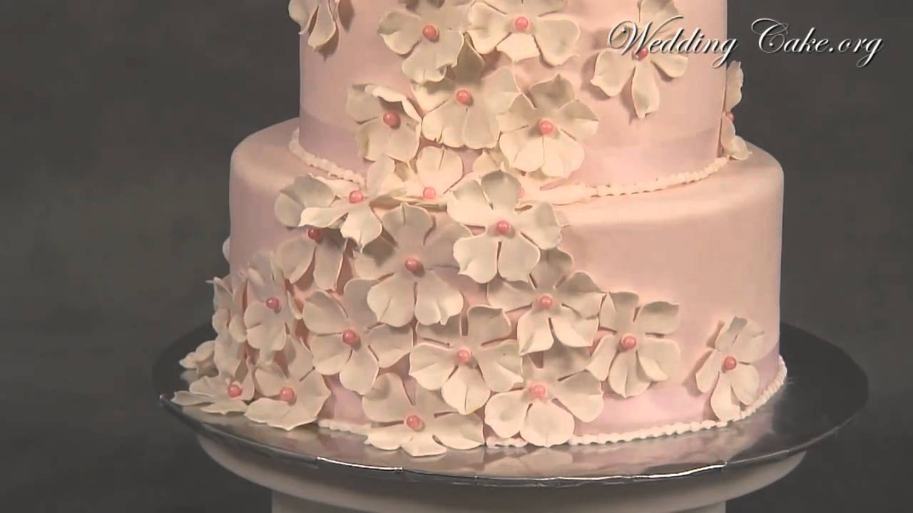 Pink Wedding Cakes | Modern Wedding Cakes | Springtime Bloom