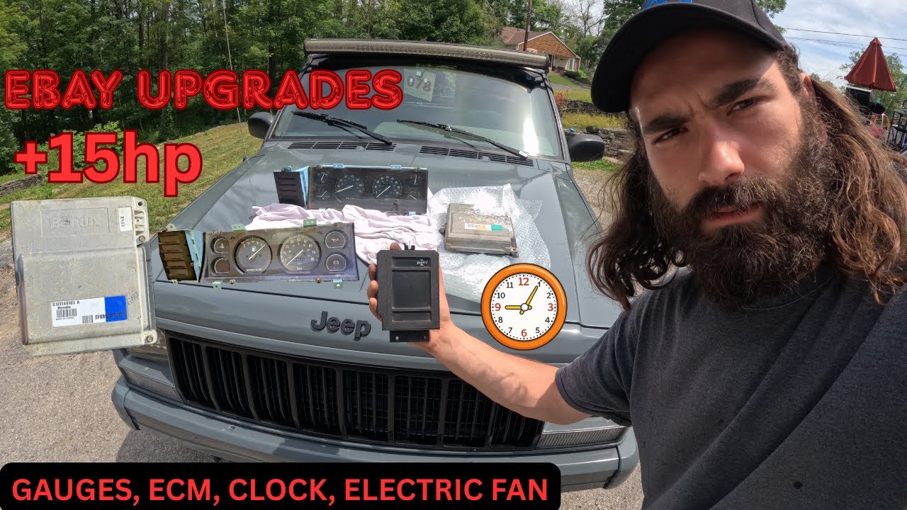 Swapping my Trucks ECM to go FASTER & Upgrading Gauges | 1988 Jeep Comanche
