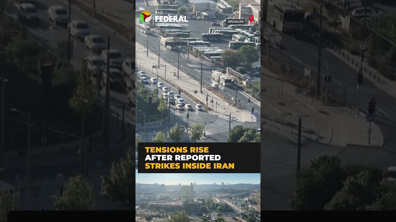 Missile alerts trigger sirens across Jerusalem | #shorts