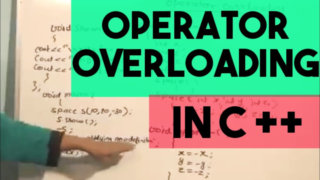 Operator Overloading in C++ in Hindi (Lec-27)