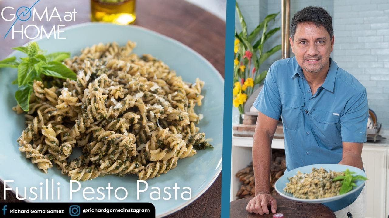 Goma At Home: Fusilli Pesto Pasta