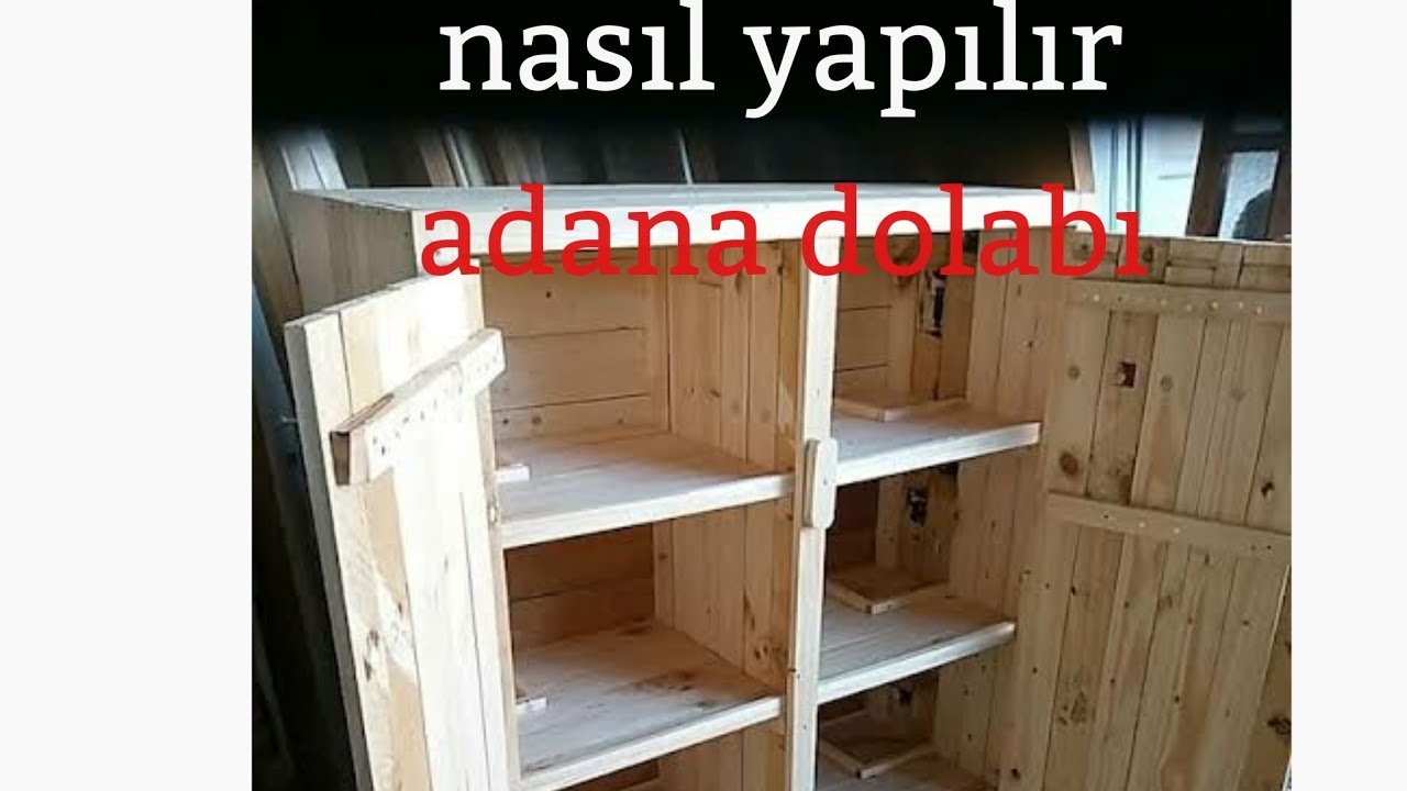Adana güvercinleri için yeni dolap yaptık
