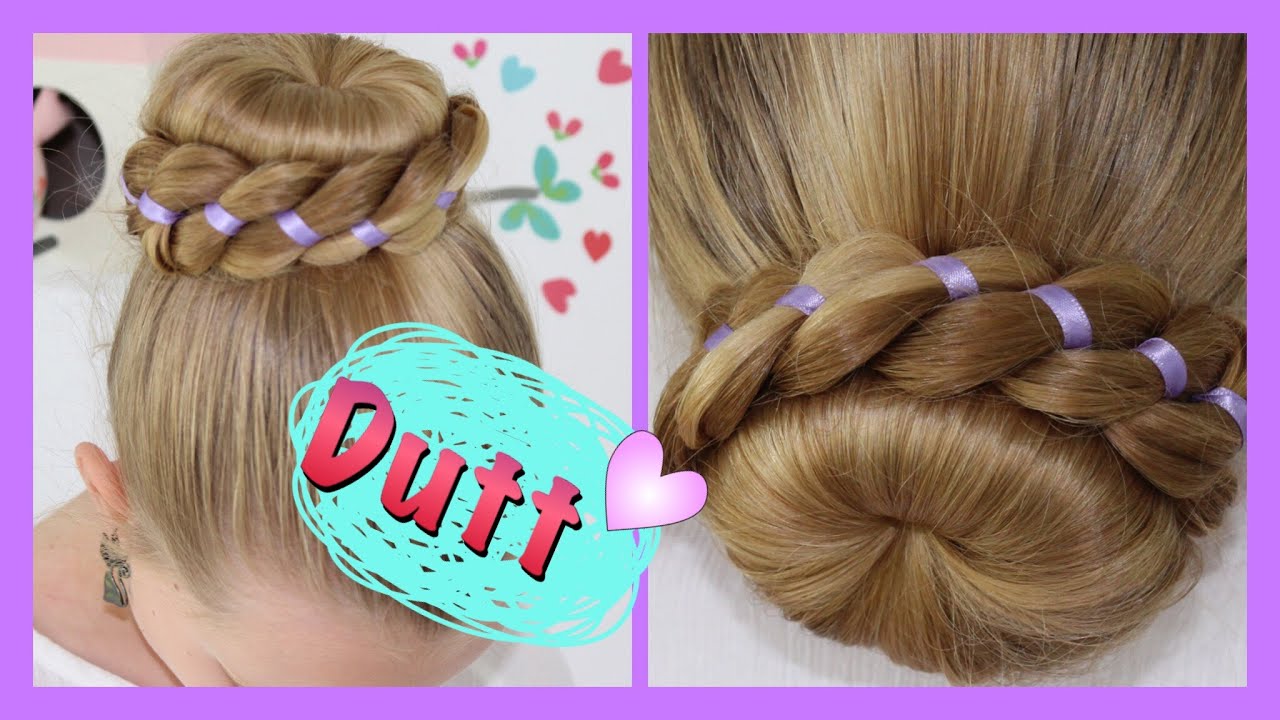 ♦Dutt / Hochsteckfrisur  AUFPEPPEN mit geflochtenem Zopf♦ Flechtfrisur♥ MaVie Noelle
