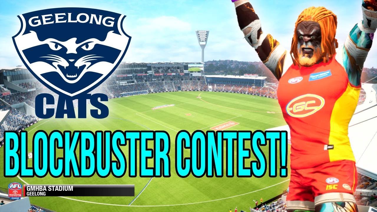BLOCKBUSTER @GMHBA! | AFL Evolution 2 PS5 Pro Career | Geelong Cats Vs Gold Coast Suns (Round 2)