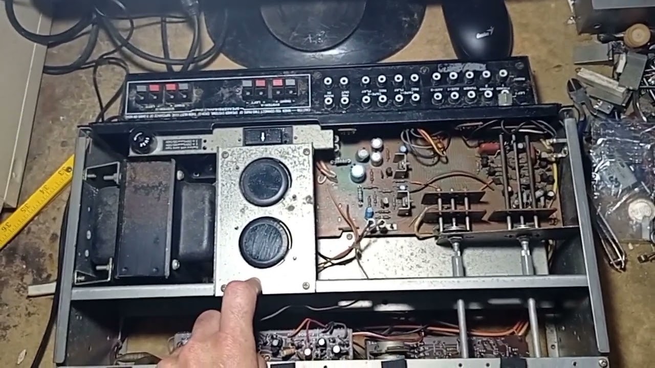 Sansui AU-5900 parte 1 de 10 cómo mejorar un amplificador