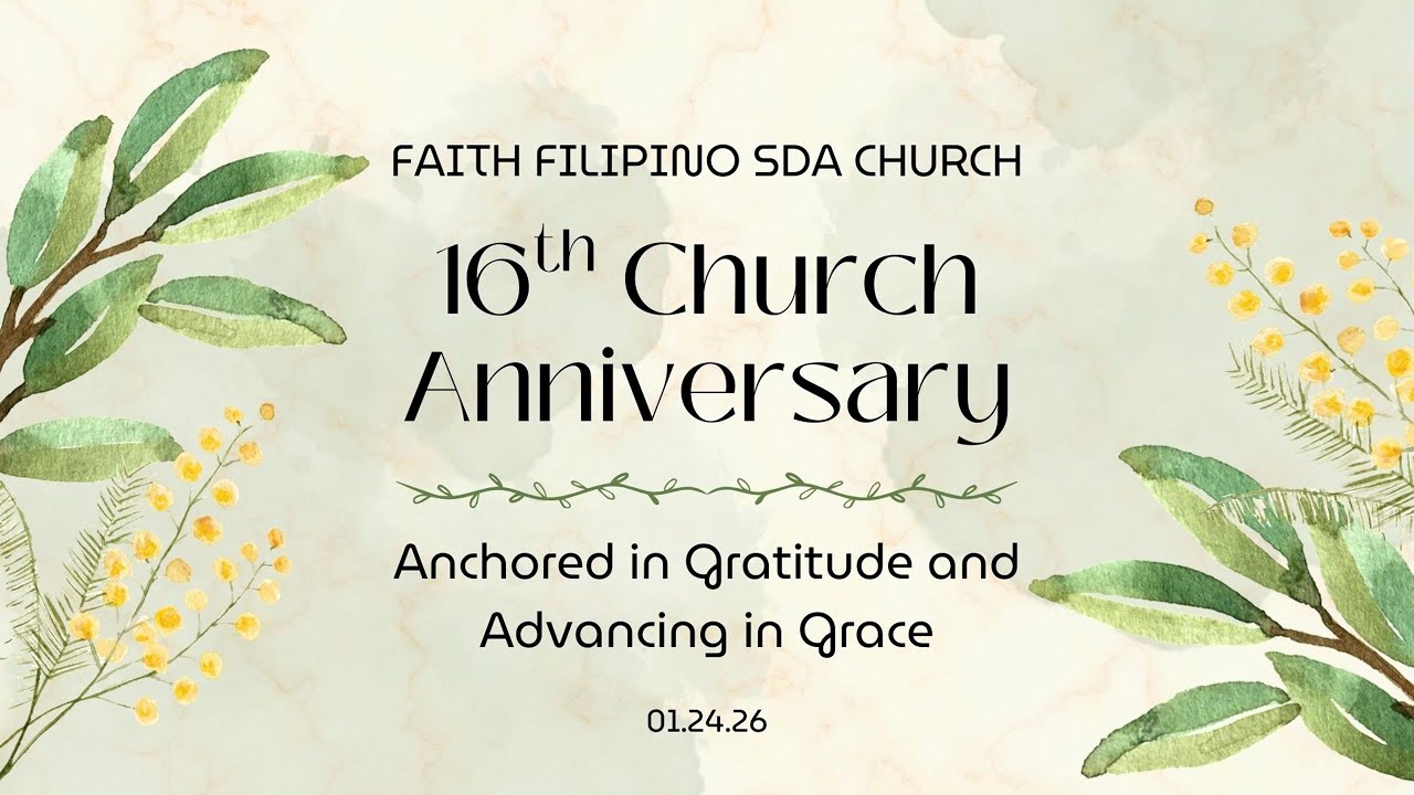 FFSDAC 16th Church Anniversary | January 24, 2026