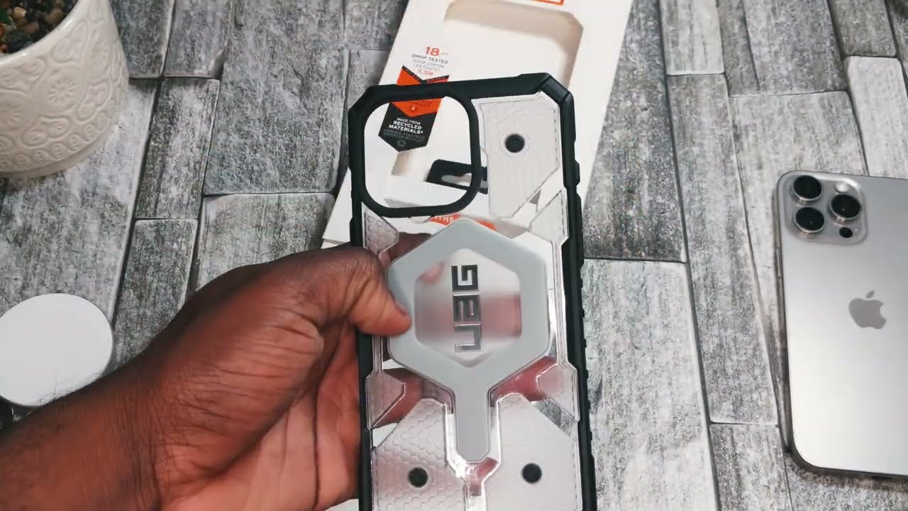 UAG Pathfinder MagSafe Rugged Case IPhone 16 Pro Max Pro Ice | Review