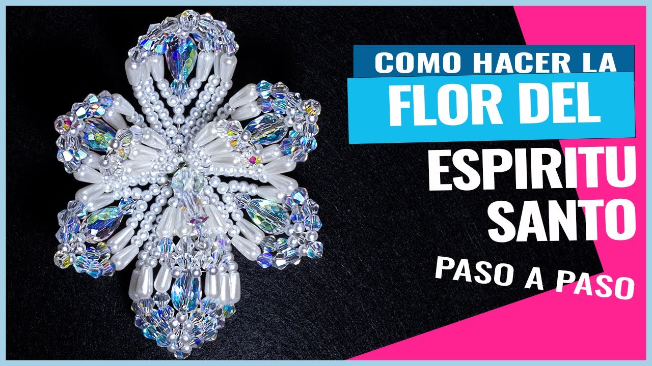 Como Hacer La Flor del Espíritu Santo | Tembleques Panameños