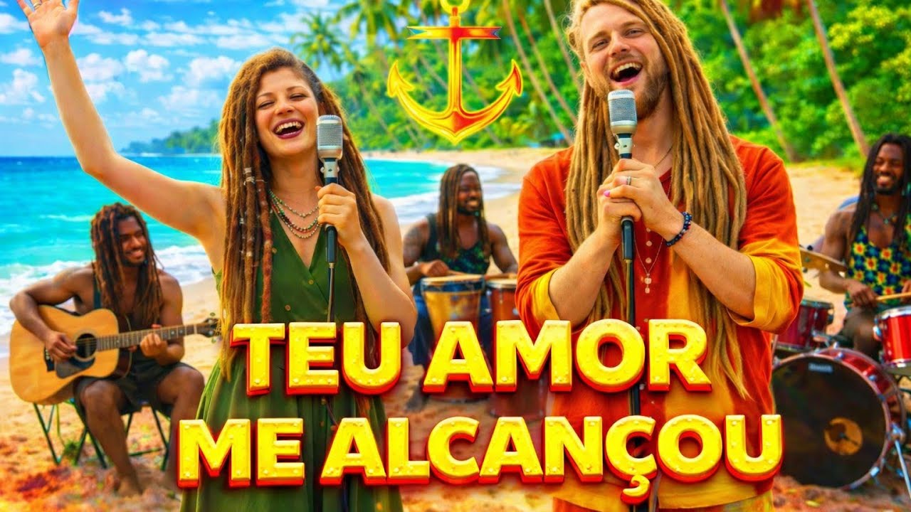 TEU AMOR ME ALCANÇOU | Reggae Gospel que Cura a Alma 🌊✝️