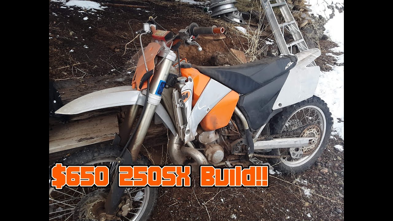 $650 KTM 250SX Build! Ep 1!