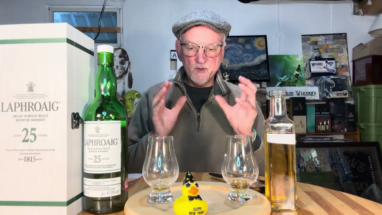 Виски 🥃: Laphroaig 25 (2023) против Laphroaig 25 (2017)