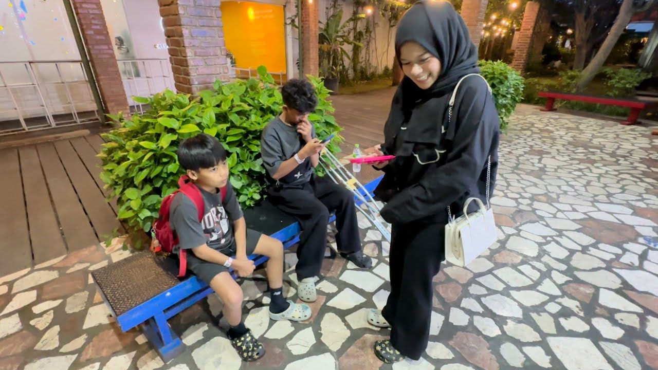 SEHARIAN M ATHAR AJAK MAIN KAK ILA DAN ALIF DI BANDUNG‼️