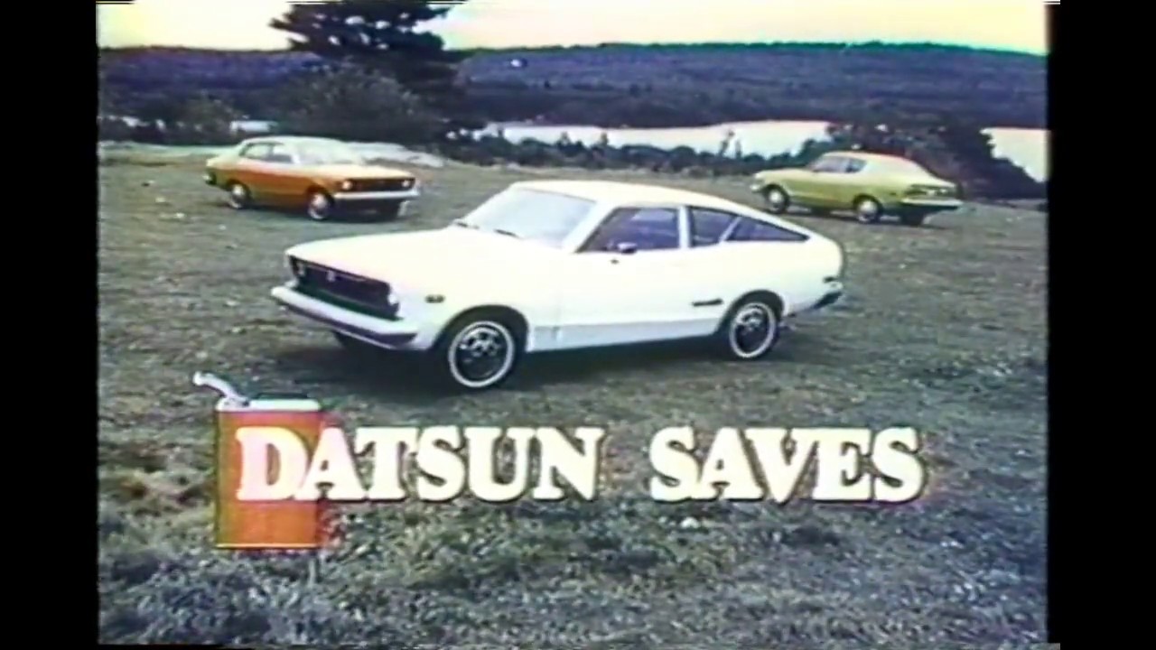 Datsun B210 Car Commercial 1973 Datsun Saves