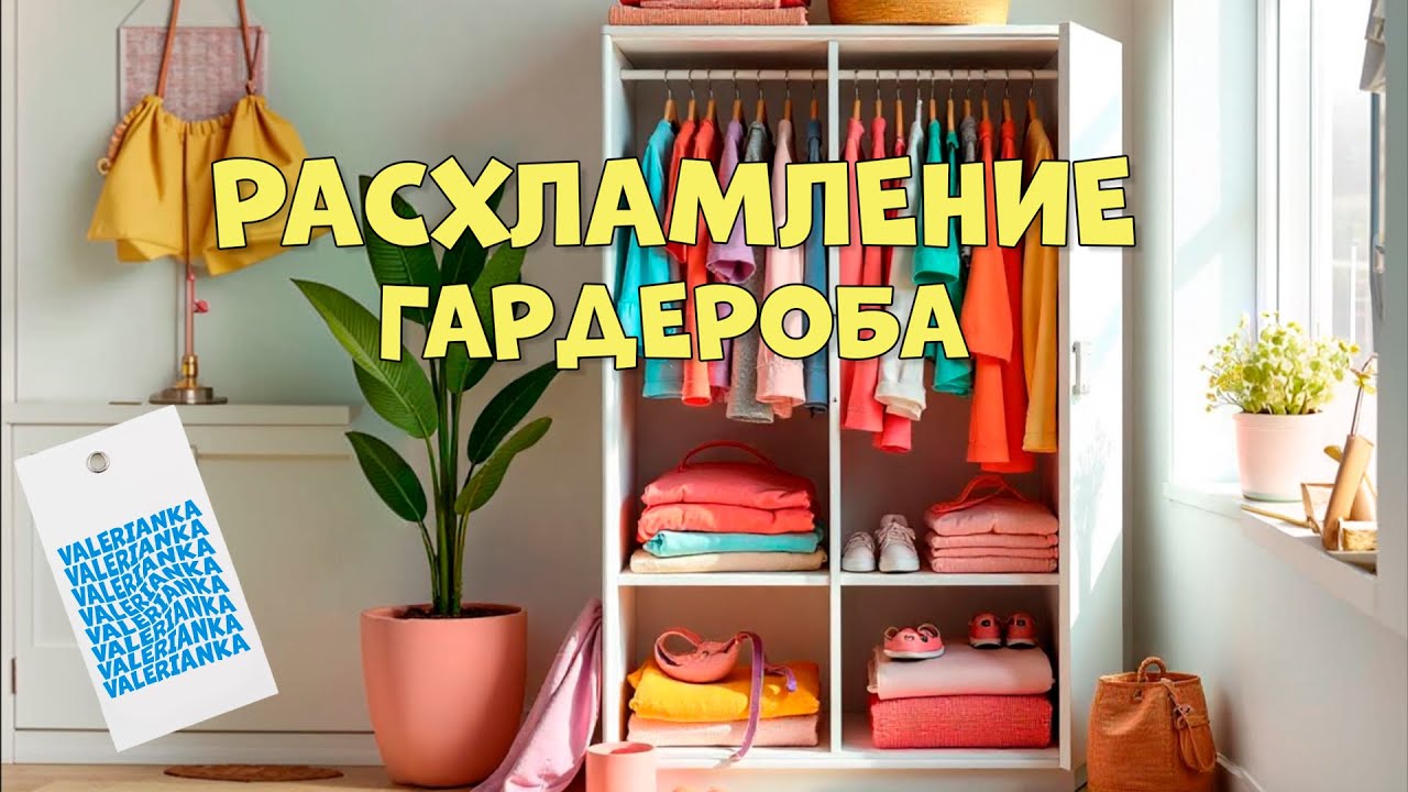 РАСХЛАМЛЕНИЕ ГАРДЕРОБА/ избавляемся от ненужного!