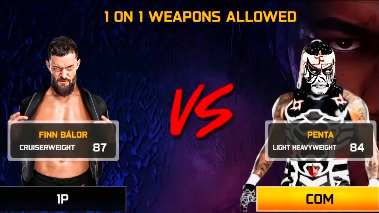 Finn balor vs everybody (Penta)  legend difficulty WWE 2K25 : NETFLIX EDITION