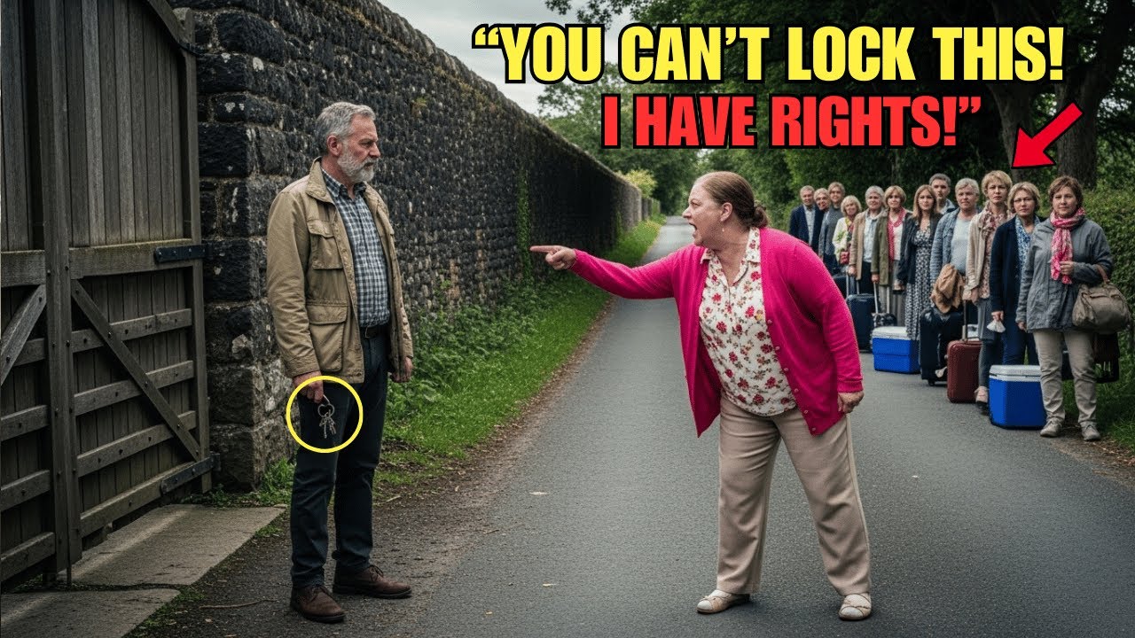 She Screamed “I Have Rights!” After I Locked My Private Lake Gate
